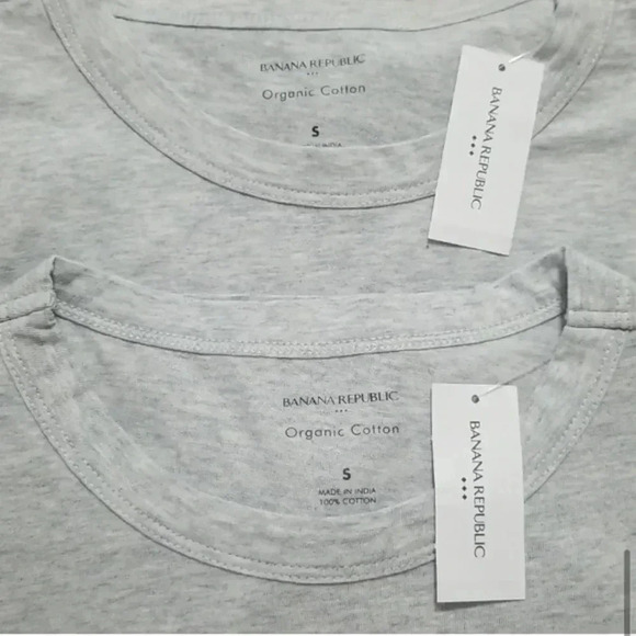 Banana Republic 2-Piece Organic Cotton Crew Neck T-Shirts - Picture 8 of 9